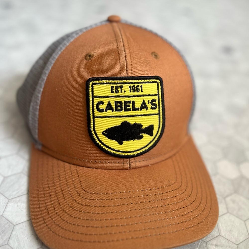 Cabela's Brown and Yellow Fish Lure